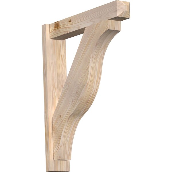 Ekena Millwork Funston Craftsman Smooth Outlooker, Douglas Fir, 5 1/2"W x 28"D x 34"H OUT06X28X34FST04SDF - main